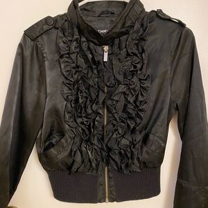 BEBE Satin Jacket Small